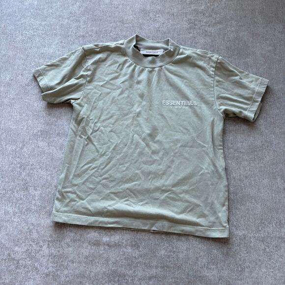 Essentials Fear of God Green Top - Picture 1 of 7